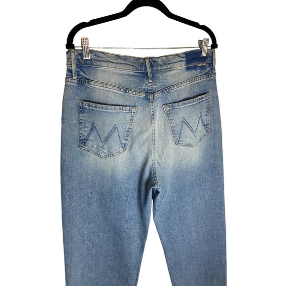 NWT Mother The Spitfire Sneak I Confess Relaxed Fit Baggy Jeans-sz 29 - Picture 7 of 14